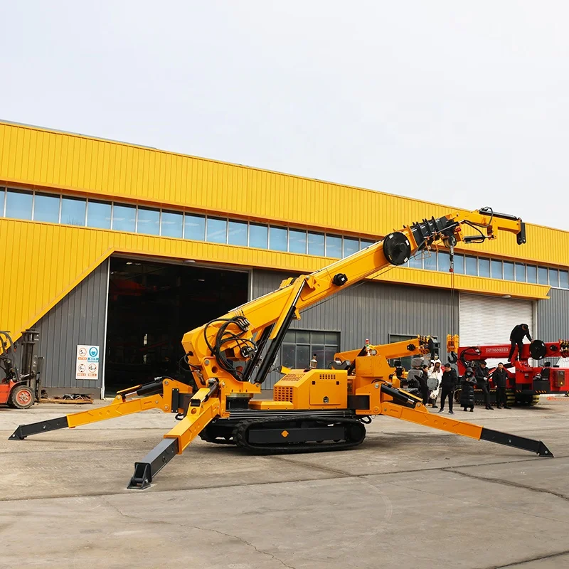 Heavy Equipment Crane - رافعة عنكبوتية صغيرة متنقلة بحمولة 5