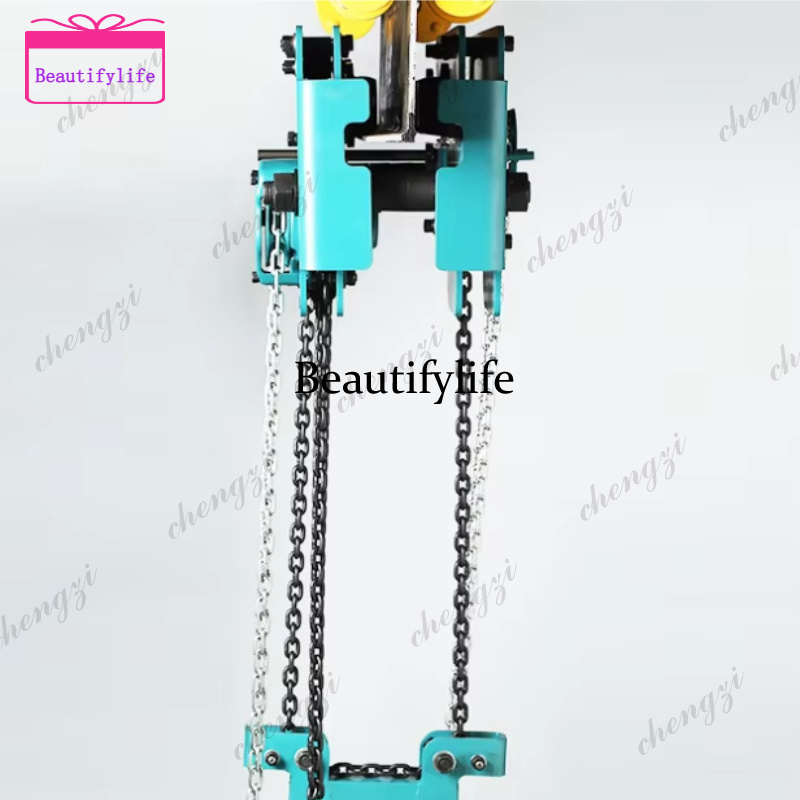 Heavy Equipment Crane - رافعة يدوية بسلسلة مزدوجة منخفضة الارتفاع