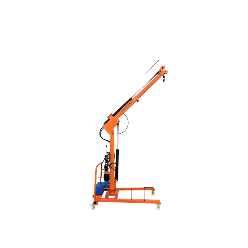 رافعة صغيرة مثبتة على شاحنة مت - مراجعة Heavy Equipment Crane وسعره