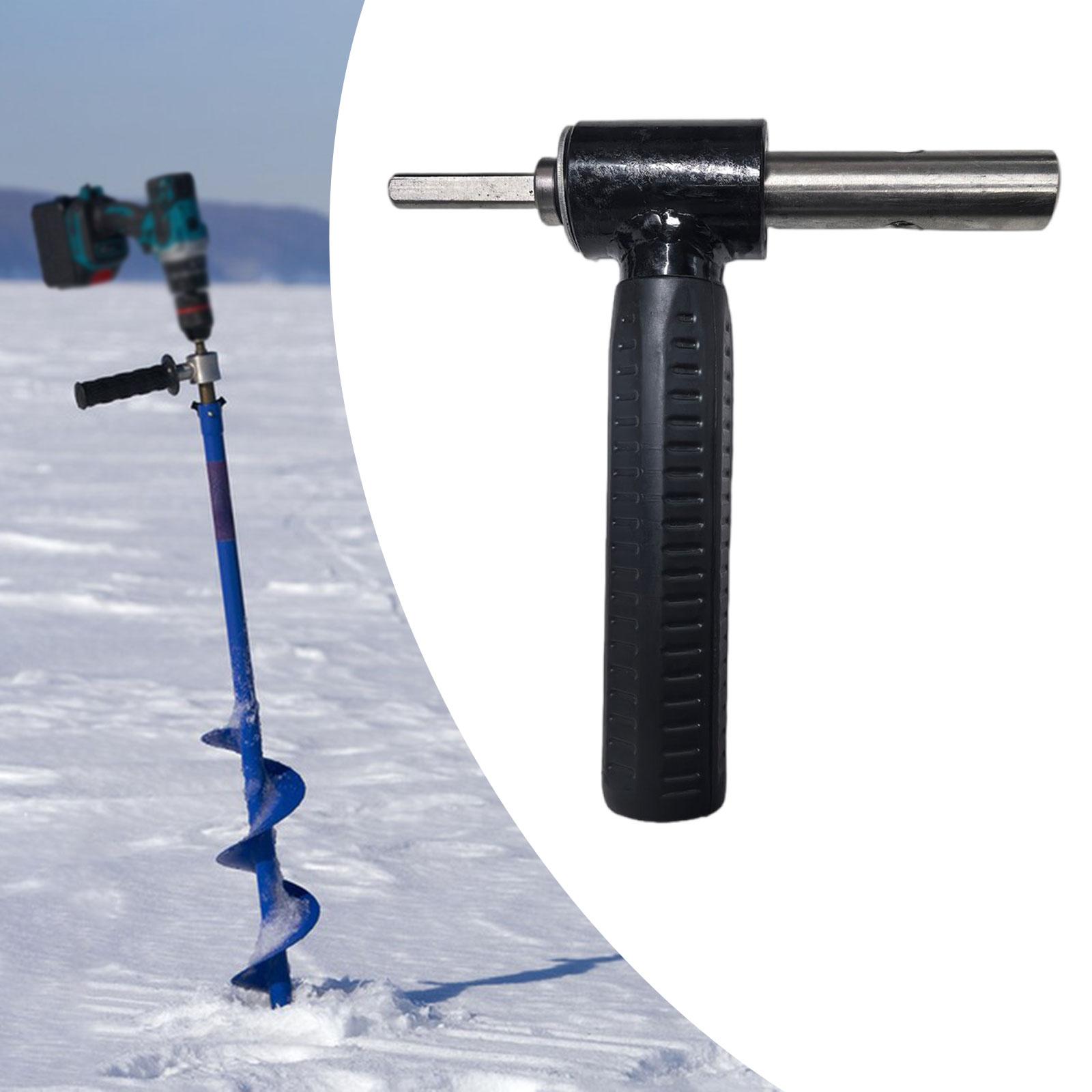 محول مثقاب ثلج بمقبض، قوي وخفي - مراجعة Auger Drill Attachment وسعره