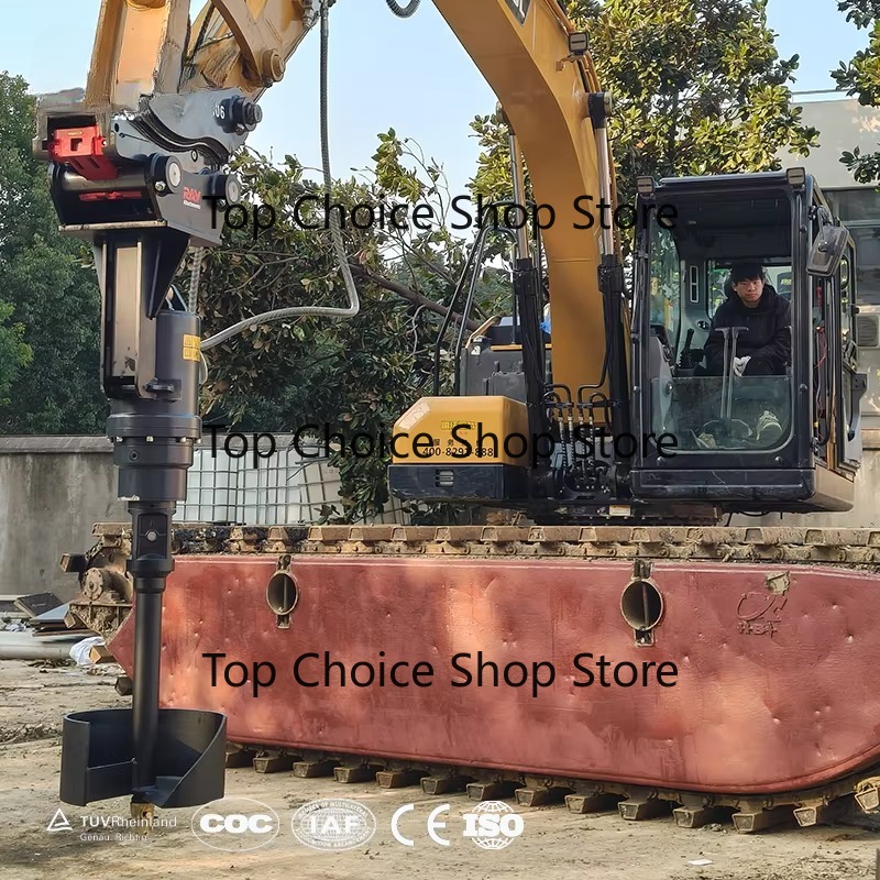 مثقاب أرضي هيدروليكي من RAY -  - مراجعة Auger Drill Attachment وسعره