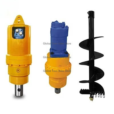 ADH5700W محرك مثقاب الأرض الهي - مراجعة Auger Drill Attachment وسعره