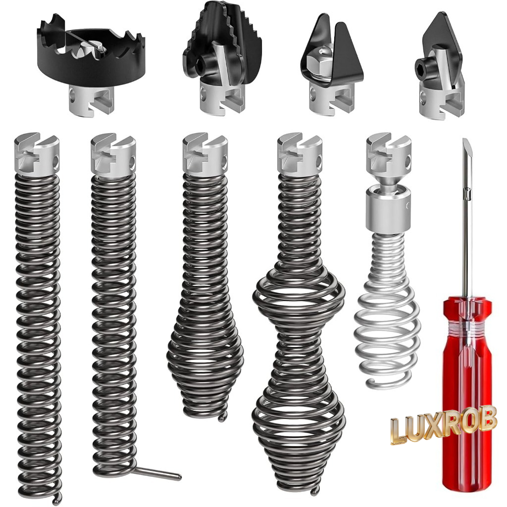 10 قطع من ملحقات أداة تنظيف ال - مراجعة Auger Drill Attachment وسعره