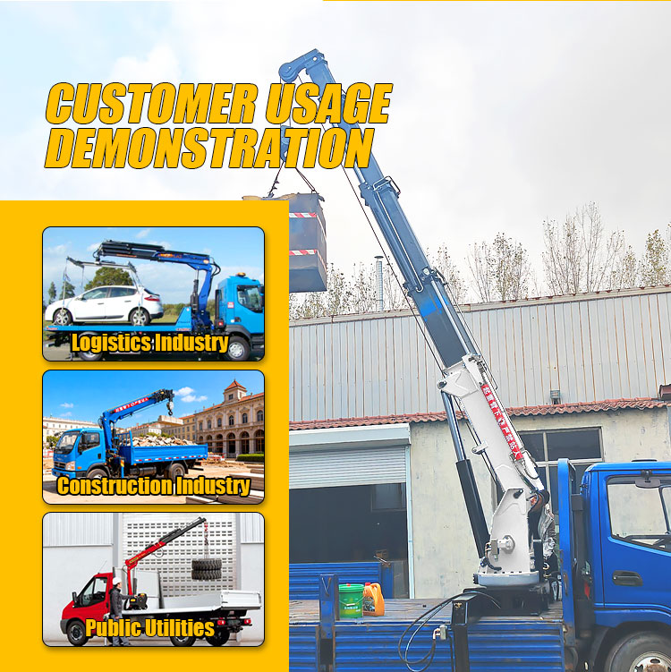 رافعة شاحنة صغيرة بسعر المصنع  - مراجعة Heavy Equipment Crane وسعره