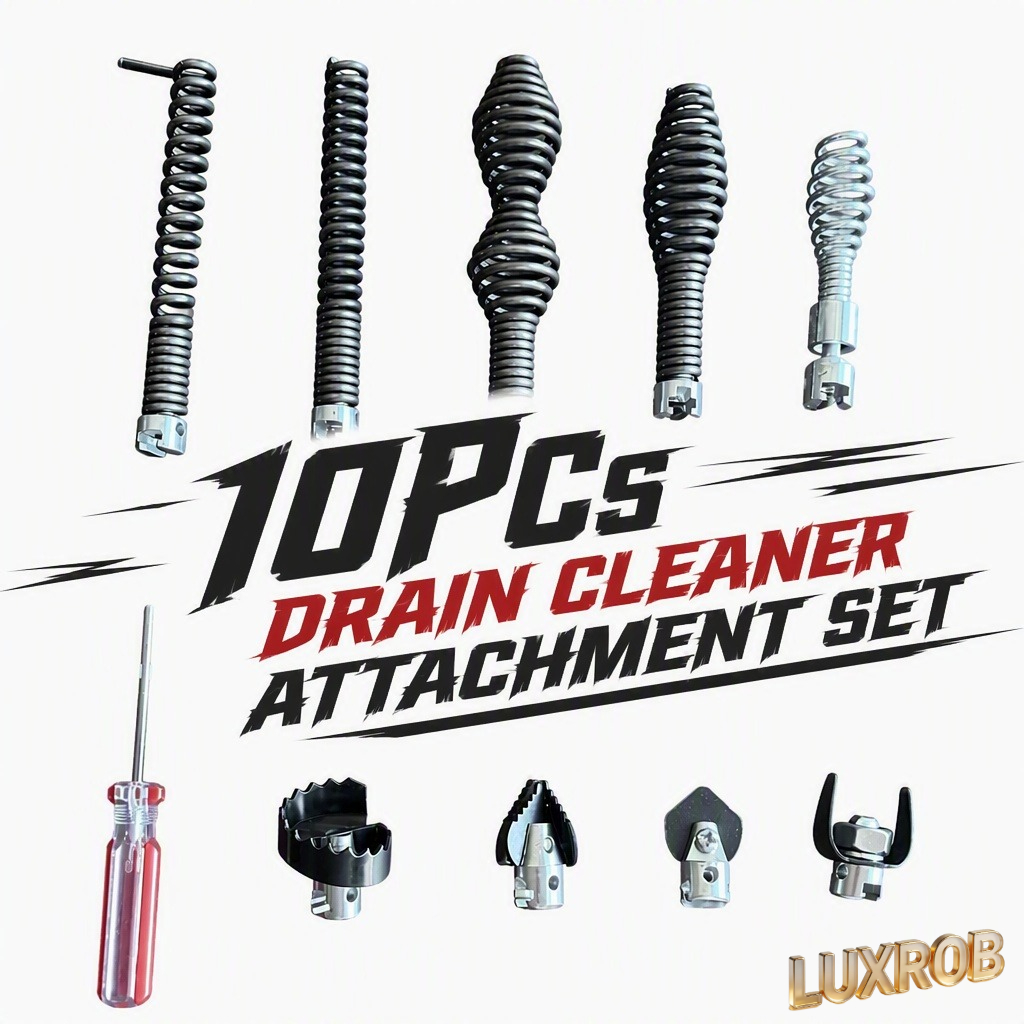 10 قطع من أدوات قطع أنابيب الص - مراجعة Auger Drill Attachment وسعره