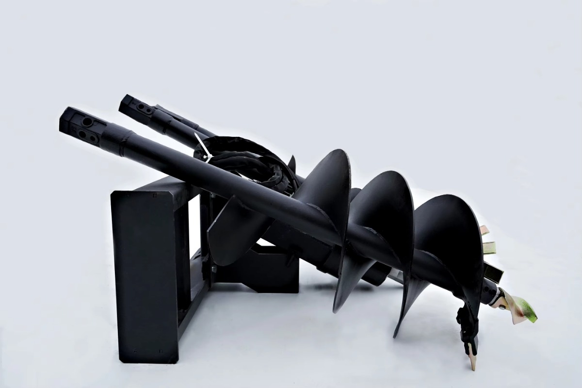 مثقاب أرضي ثقيل ملحق للجرافات  - مراجعة Auger Drill Attachment وسعره