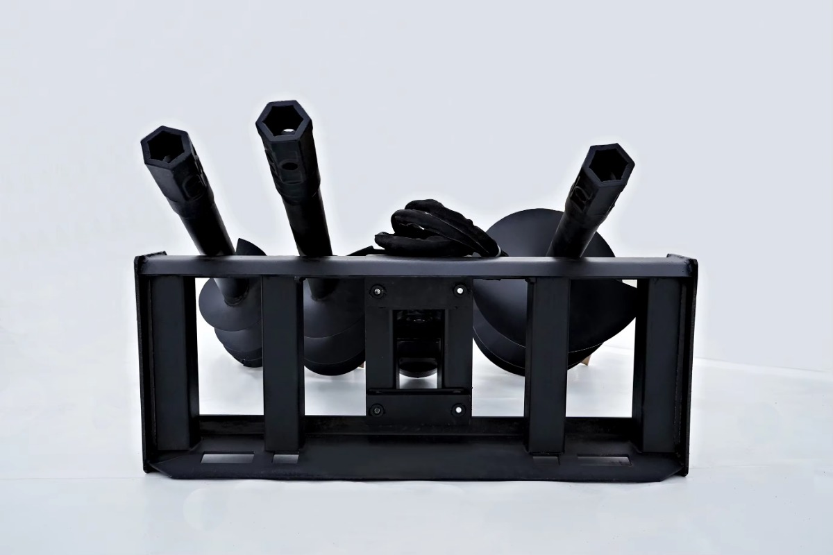 مثقاب أرضي ثقيل ملحق للجرافات  - مراجعة Auger Drill Attachment وسعره